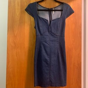 Free People denim dress
